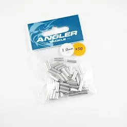 Angler Aluminium Crimp 1.2mm X 25 -Reels Shop AnglerCrimps3