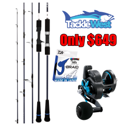 Daiwa Saltist SJ PE3 Jigging Combo