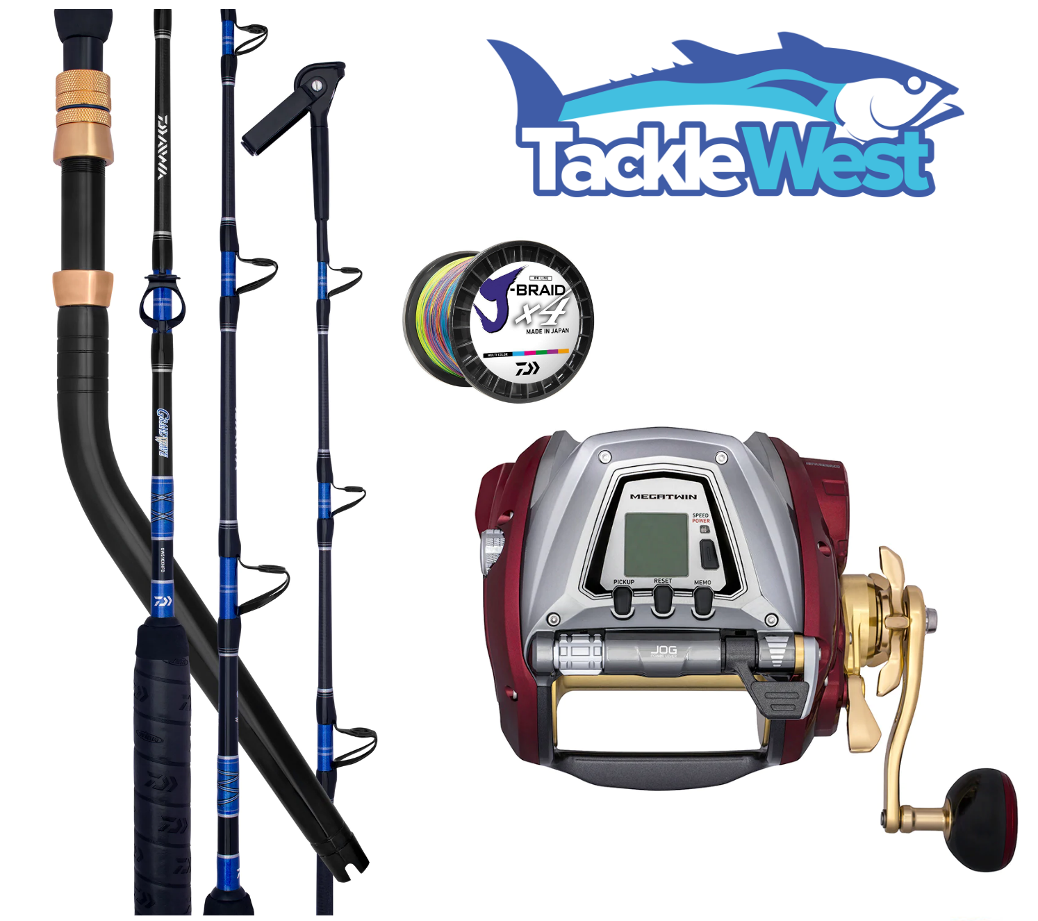 Daiwa Seaborg 1200 / Grandwave Electric Combo 1 Daiwa Seaborg 1200 / Grandwave Electric Combo