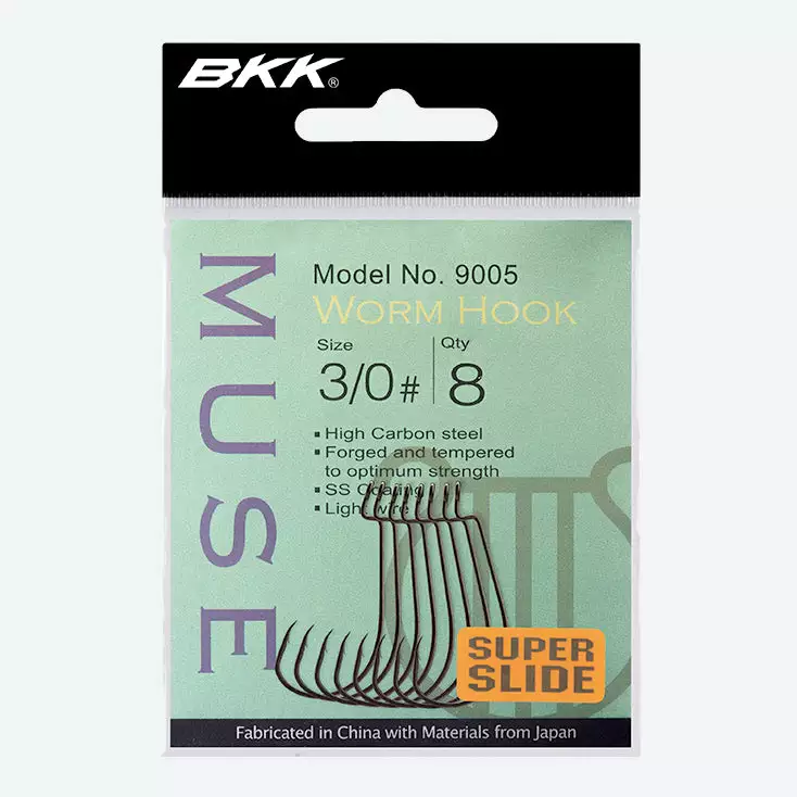 BKK Muse Worm Hook 1 BKK Muse Worm Hook