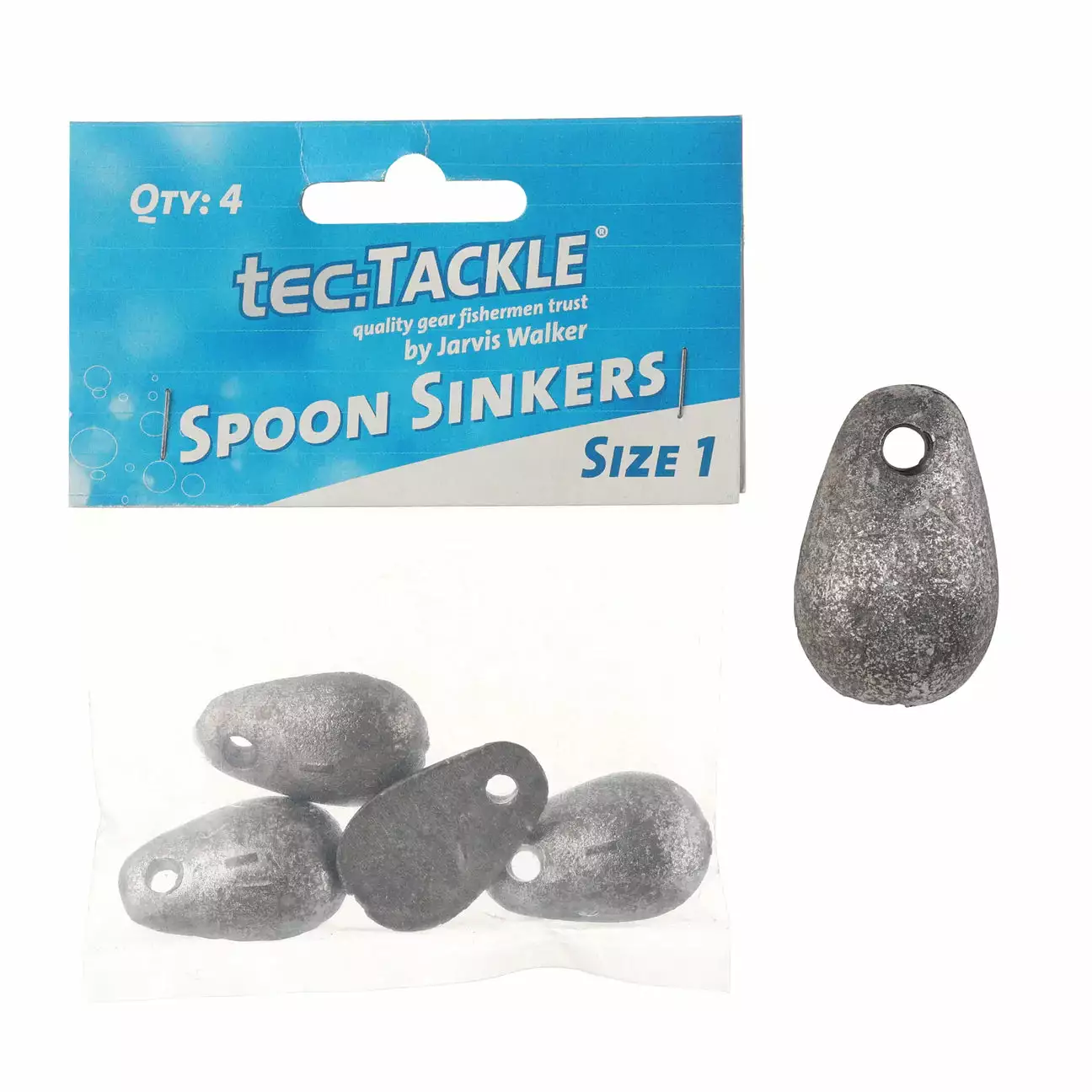 Tec Tackle Tectackle Spoon Sinker 1 Tec Tackle Tectackle Spoon Sinker